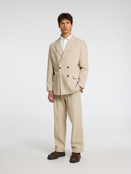 Produktbild Selected Homme Relaxed Fit Nadelstreifen Zweireihiger Blazer (44)