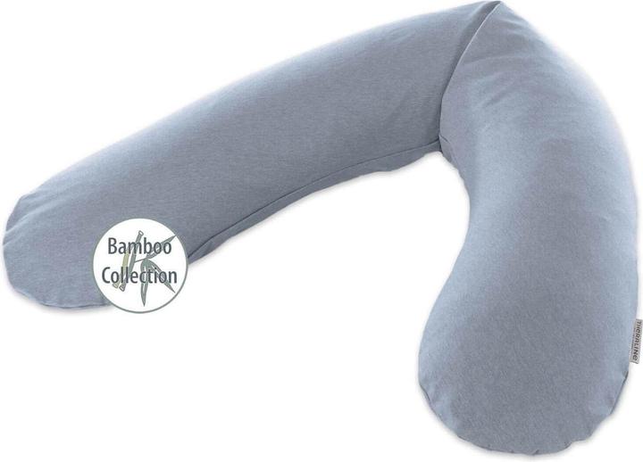 Actual product image Theraline Nursing pillow "The Original" with micro pearl filling incl. cover 190 cm (190 cm)