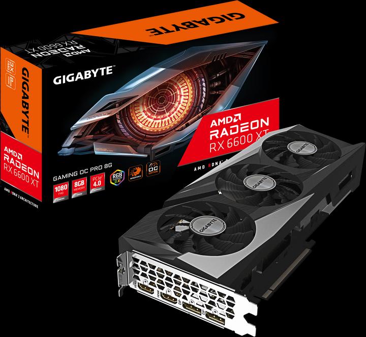 Immagine prodotto Gigabyte Radeon RX 6600 XT GAMING OC PRO (8 GB)