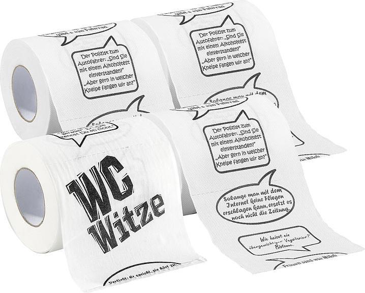 Actual product image Infactory Toilet paper "Jokes", 10 rolls (10 x)
