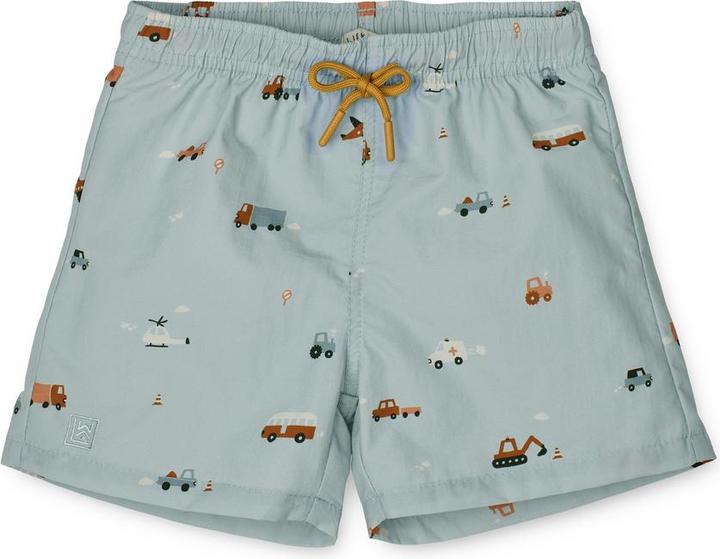 Actual product image Liewood Duke UV swim shorts vehicles (140)