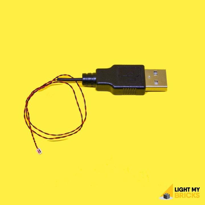 Image du produit Light my bricks Prise USB avec câble de connexion