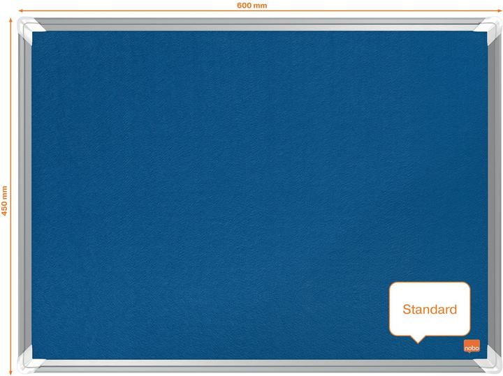 Actual product image Nobo Felt pinboard Premium Plus (Bulletin board, 60 x 45 cm)