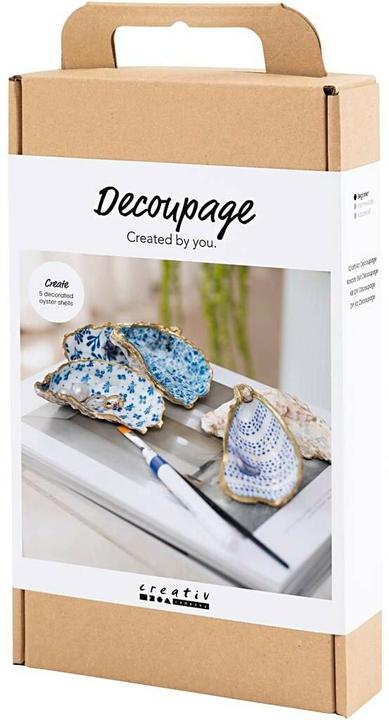 Productafbeelding Creativ Company Bastelset Decopatch Muscheln-Schalen