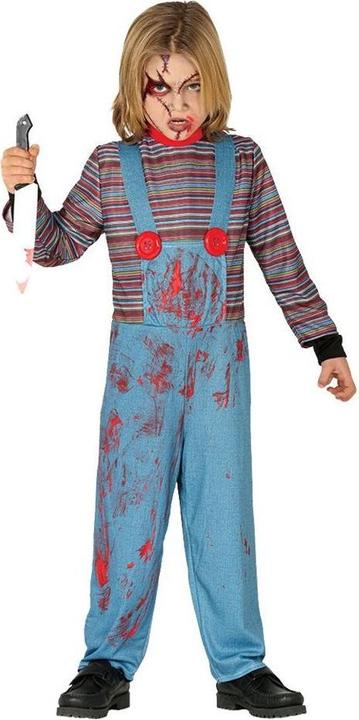 Fiesta Chuck Mörderpuppen Kostüm für Kinder (5, 6)