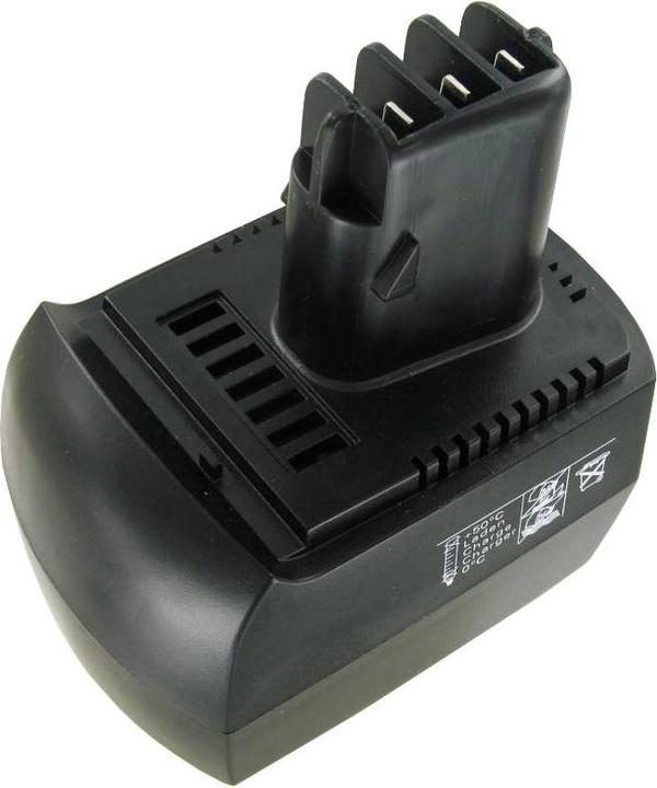 AccuCell Batteria Metabo 9.6 Volt BS 9.6 raffreddata ad aria (9.6 V)