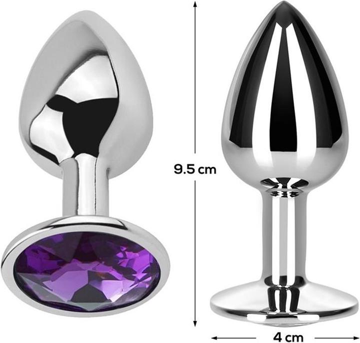 Image du produit AfterDark Fantasies Butt Plug "Purple Jewel" Large
