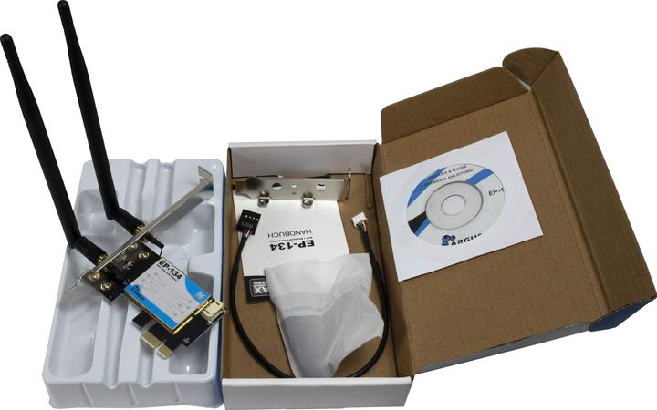 Immagine prodotto Intertech Adattatore Wi-Fi 6 PCIe EP-134 Antenna,Bluetooth 5.2 (PCIe)