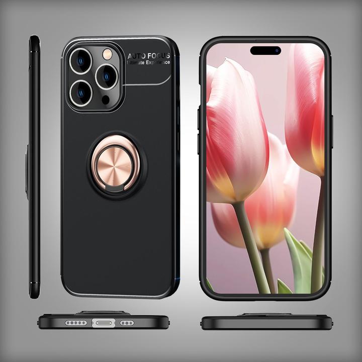 Actual product image Nalia Matte Ring Silicone Sleeve (Apple iPhone 15 Pro)