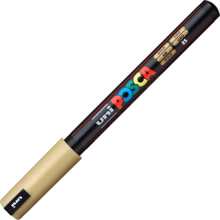 Immagine prodotto Posca Marchio PC-1MR Fineliner (Oro, 0.70 mm, 1 x)