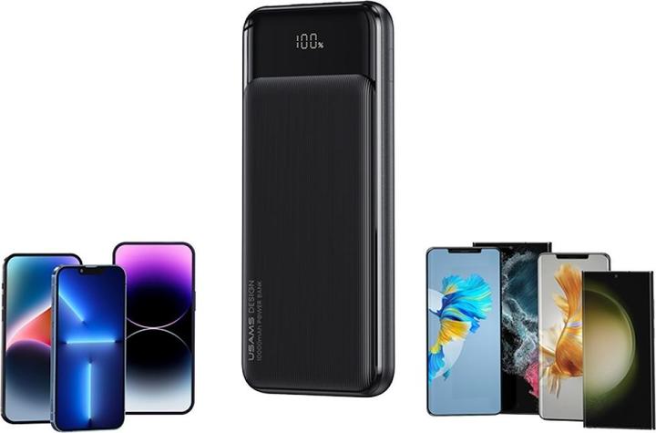 Produktbild Usams US-CD200 3 Ports Digital Display Power Bank 20000mAh-- XY Series (20000 mAh)