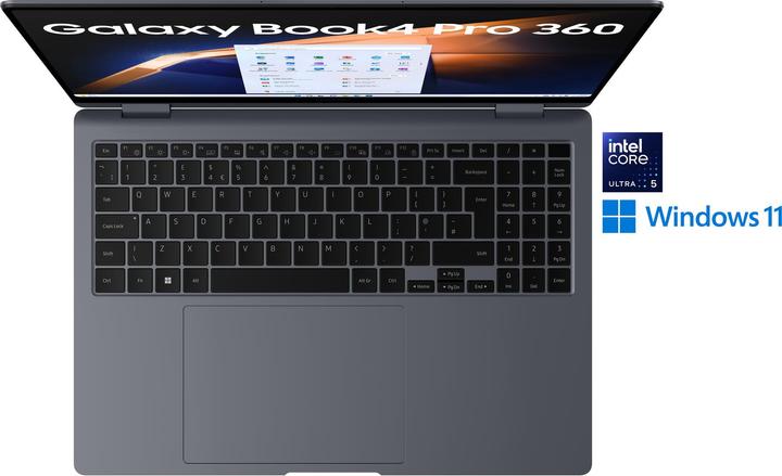Produktbild Samsung Galaxy Book4 Pro 360 (16", Intel Core Ultra 5 125H, 16 GB, 512 GB, DE)