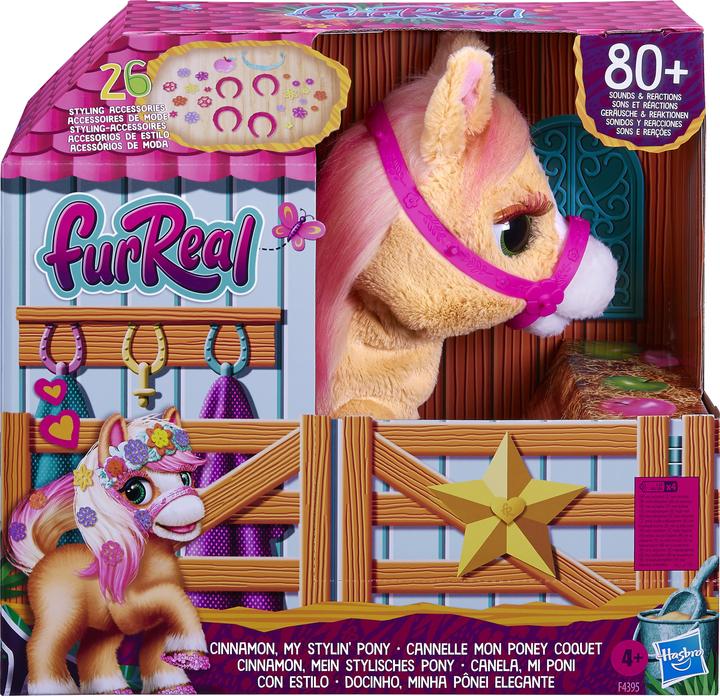 Actual product image FurReal FRF Cinnamon, my stylish pony (35 cm)