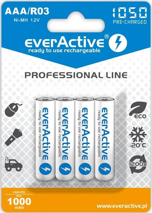Everactive 1050 Series (4 pcs., AAA, 1050 mAh)