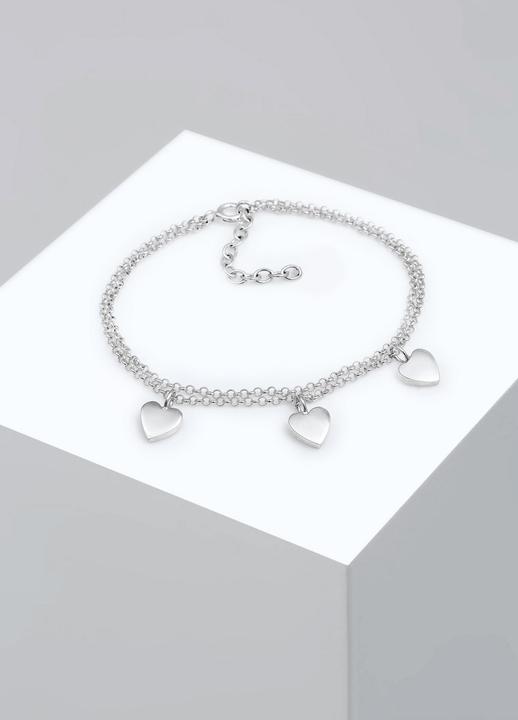 Produktbild Elli Layer Look Herz Symbol (16 cm, 925 Silber)