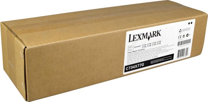 Actual product image Lexmark C734X77G Waste toner box