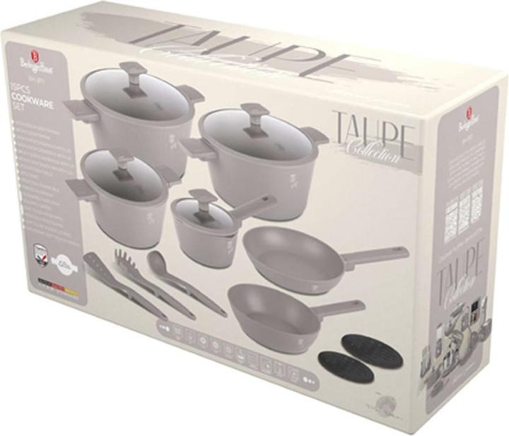 Actual product image BerlingerHaus Design cooking set (Pan set + pot set, Aluminium)