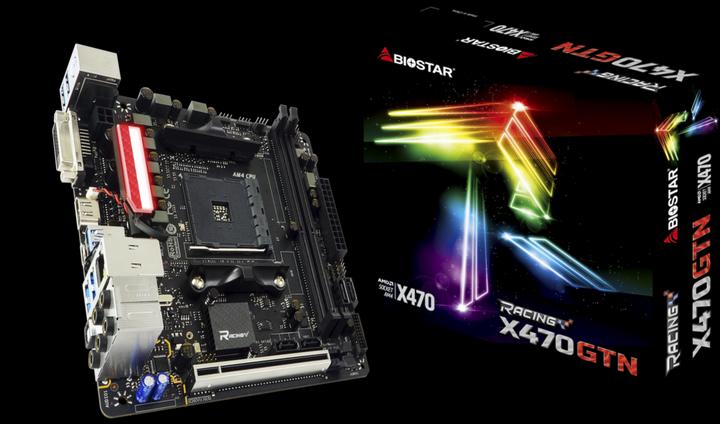 Actual product image Biostar X470GTN (AM4, AMD X470, Mini-ITX)