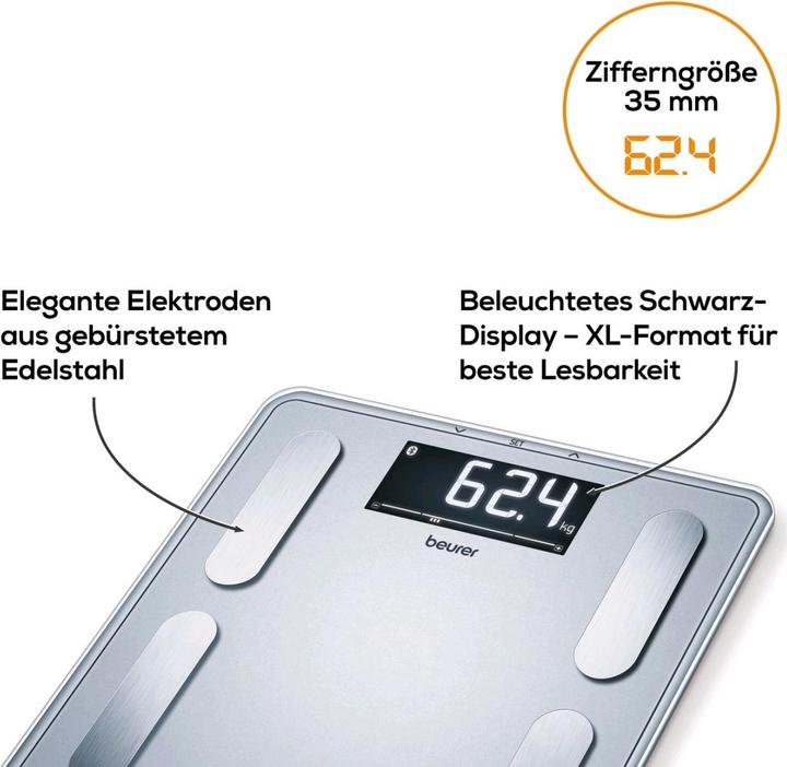 Image du produit Beurer Pèse-personne de diagnostic BF405 (200 kg)