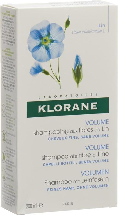 Klorane Leinfaser Shampoo (200 ml, Flüssiges Shampoo)