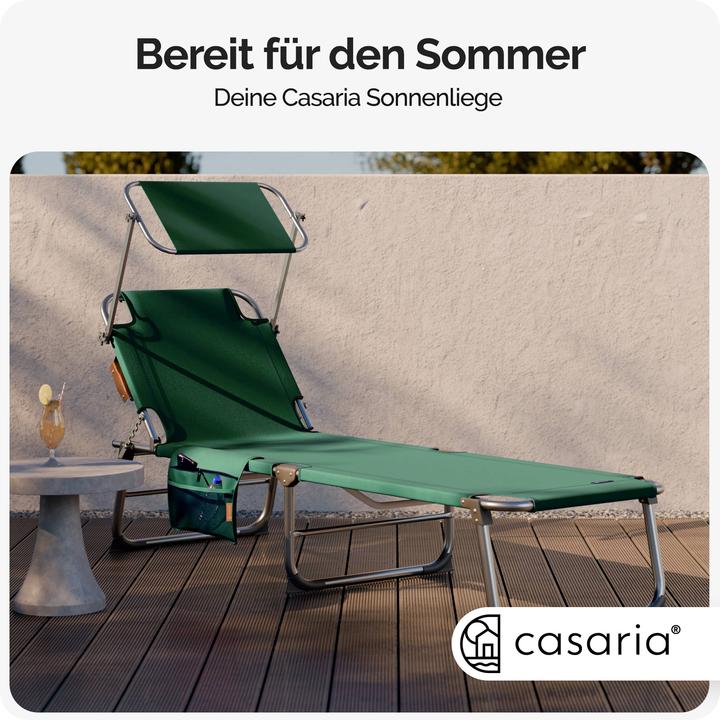 Produktbild Casaria Sonnenliege (190 cm)