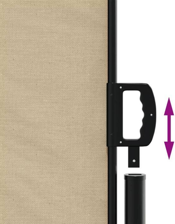 Actual product image VidaXL Extendable side awning (2.20 m)