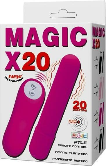 Produktbild Lovetoy BAILE - MAGIC X20, 20 vibration functions Wireless remote control