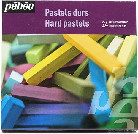 Produktbild Pebeo Harte Pastellkreiden: 24 Sortierte Farben