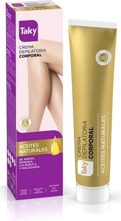 Taky NATÜRLICHE ÖLE enthaarende Körpercreme 200 ml (200 ml, 1 x)