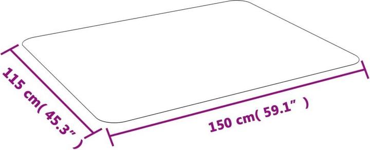 Produktbild VidaXL Becky (150 x 115 cm)