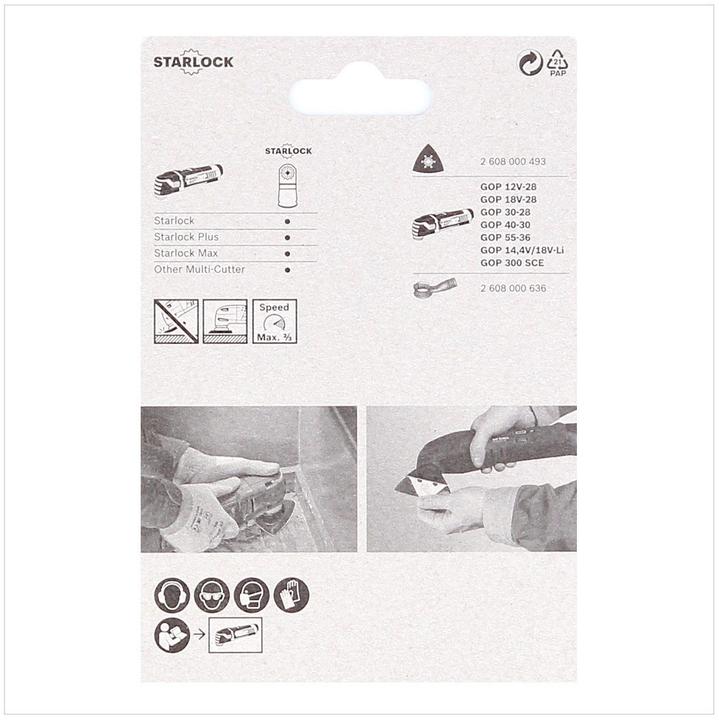 Actual product image Bosch Professional Zubehör Grinding plate Quick Change 93mm AVZ 93 G