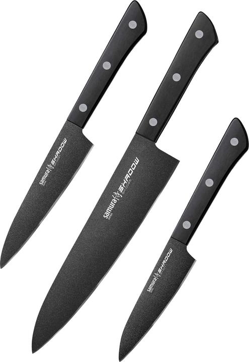 Samura SHADOW Santoku knife (9.90 cm)