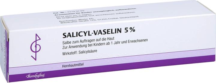 Produktbild Bombastus Salicyl-Vaselin 5% Salbe, 100 ml Salbe (100 ml)