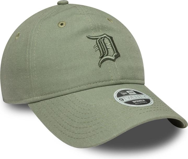 New Era 9Twenty Damen Cap - Leinen Detroit Tigers Oliv