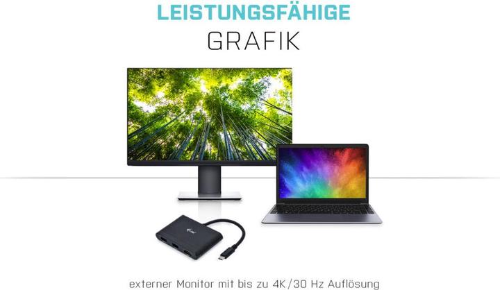 Actual product image i-tec USB-C to (USB-C, 4 Ports)