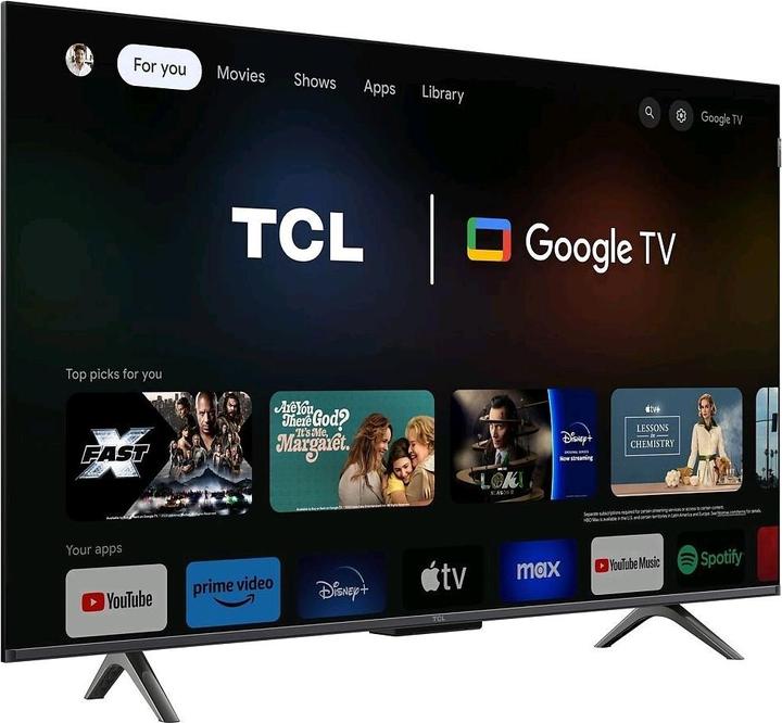 Actual product image TCL 43C655 (43", QLED, 4K, 2024)