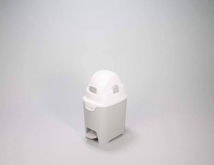 Actual product image Diaper Champ Nappy Pail One Standard Handsfree 60 l Silver