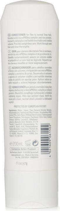 Nährwerte und Zutaten Goldwell Ultra Volume Bodifying Conditioner (200 ml)