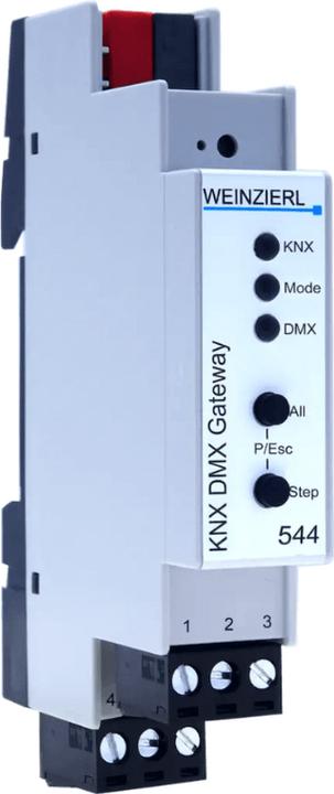 Produktbild Weinzierl KNX DMX Gateway 544 zw.KNX u.