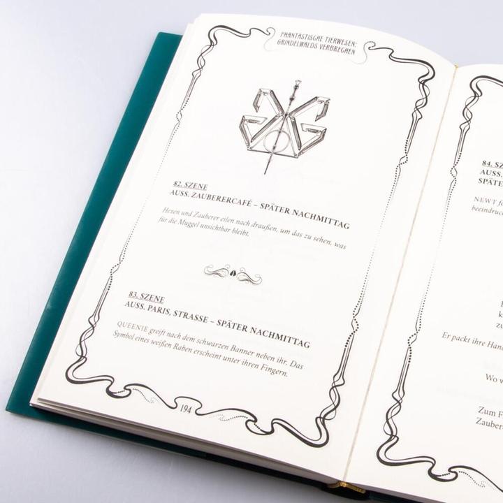 Actual product image Phantastische Tierwesen: Grindelwalds Verbrechen (Das Originaldrehbuch) (German, J.K. Rowling, 2018)