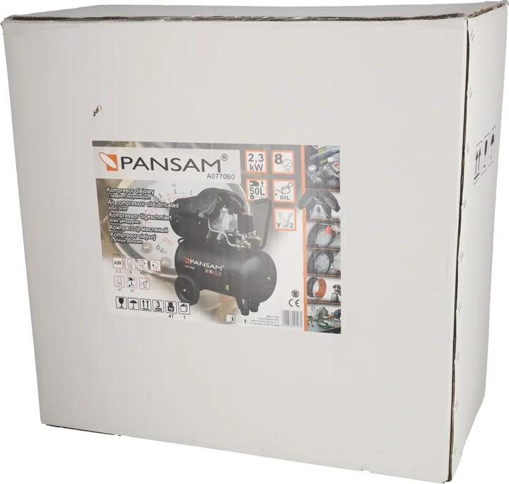 Produktbild Pansam 8bar 50L compressor (A077060) (8 Bar, 50 l)