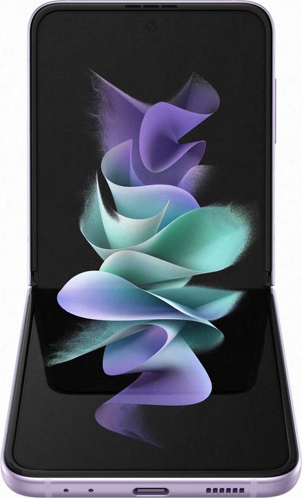 Produktbild Samsung Galaxy Z Flip3 5G (128 GB, Lavender, 6.70", SIM + eSIM, 12 Mpx, 5G)