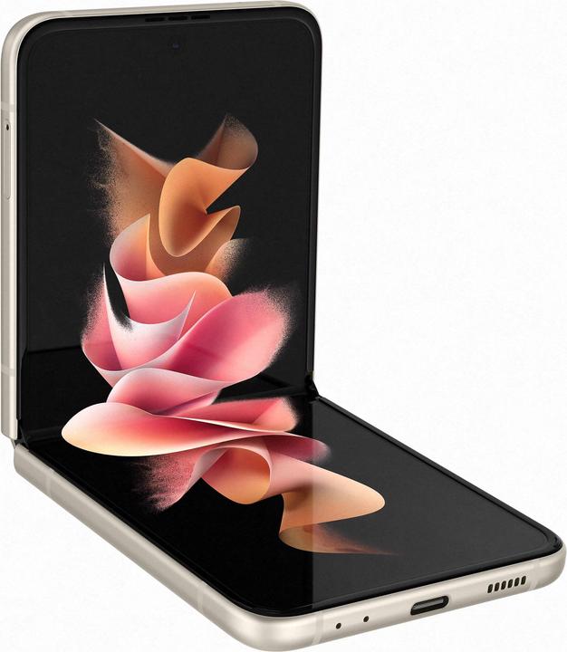 Samsung Galaxy Z Flip3 5G (256 Go, Crème, 6.70", SIM + eSIM, 12 Mpx, 5G)