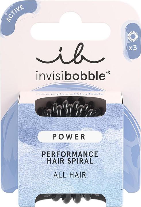 Produktbild Invisibobble Haarbinder Power true black 3 Stk (Haargummi)