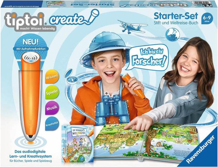 Actual product image tiptoi Create Starter-Set The crazy world trip (German)