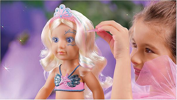 Actual product image Baby Born Little Sister Mermaid