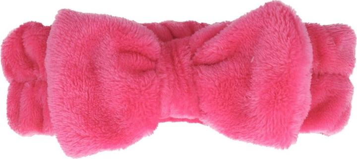 Actual product image Vanessa Beauty SPA Teddy Plush Headband - Hot Pink