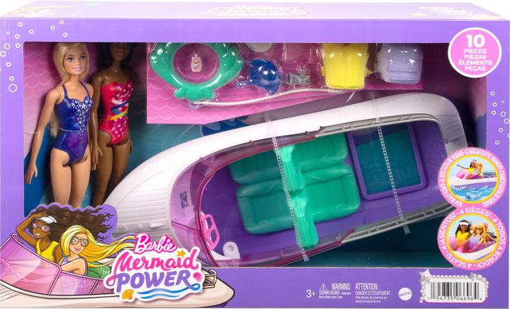 Produktbild Barbie Meerjungfrauen Power- Puppen, Boot und Zubehör