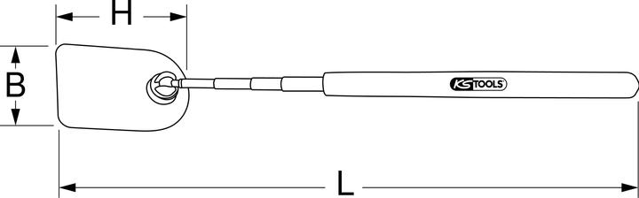 Produktbild KS Tools 550.1009 (660 mm)