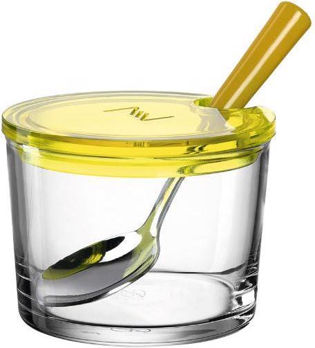 Montana: Marmeladendose Brunch mit Löffel, Transparent/Gelb (0.88 l)